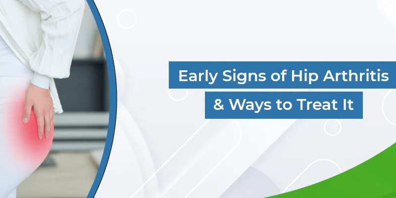 Early signs of hip arthritis