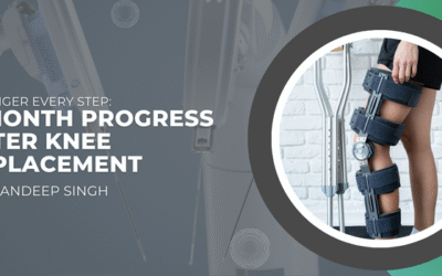 3 months post Knee Replacement